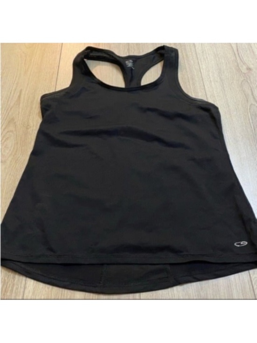 Champion Black Racerback Tank Top sleeveless shirt